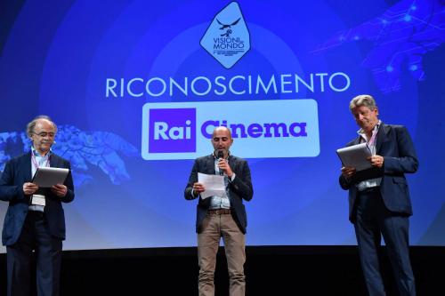 Gabriele Genuino, consegna il Riconoscimento Rai Cinema dedicato a Franco Scaglia